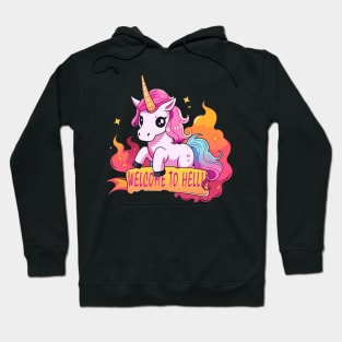 welcome to hell Hoodie